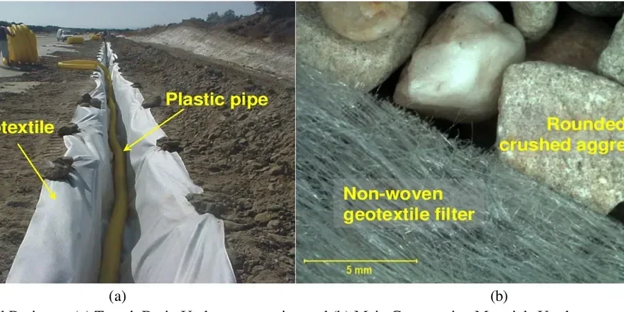 Illustrative image of Geotechnical road drainage in Charlotte