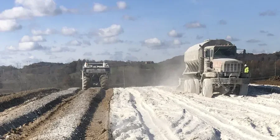 Illustrative image of Soil stabilization for roads in Charlotte