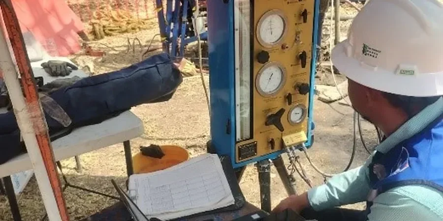 Illustrative image of Ménard pressuremeter test (PMT) in Charlotte