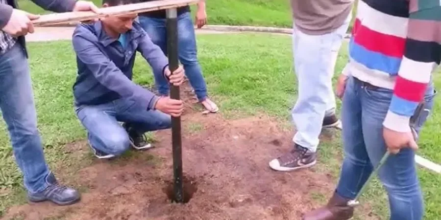 Illustrative image of Field vane shear test (VST) in Charlotte